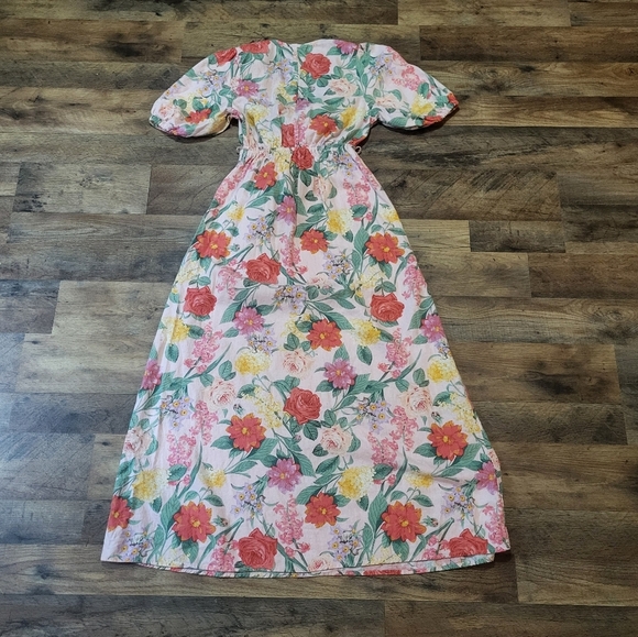 Old Navy Floral Maxi Wrap Dress Size XS - Picture 7 of 8